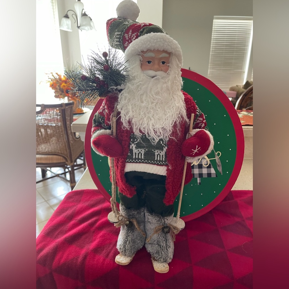 Santa Clause Doll. Father Christmas.